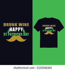 St Patrick's day vector t-shirt design