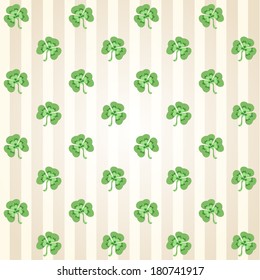 St. Patrick's Day's seamless texture. 