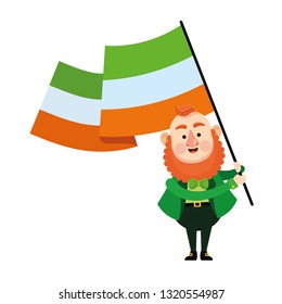 St patricks elf cartoon