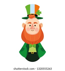 St patricks elf cartoon