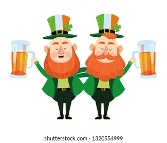 St patricks elves cartoon