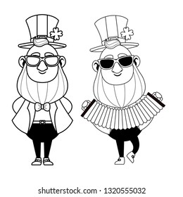 St patricks elves cartoons