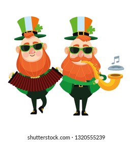 St patricks elves cartoons