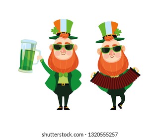 St patricks elves cartoons