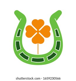 St. Patricks flat icon vector illustration. St. Patricks Day icon design isolated on white background. St. Patrick's Day vector icon trendy flat symbol for website, sign, mobile, app, UI.