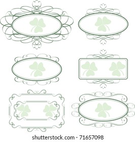 St. Patrick's Frames