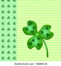 St. Patrick's greeting card