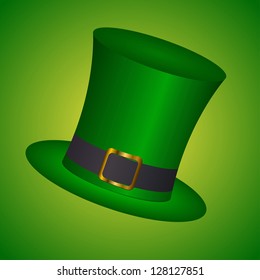 St. Patrick's hat with - vector illustration