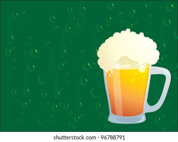 St. Patrick's  mug of beer