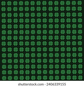 ST Patrick's - Multiple Clovers Background 