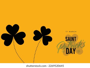 St patricks day، Shamrock petal clover leaves background