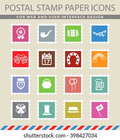 St Patricks simply symbol for web icons and user interface