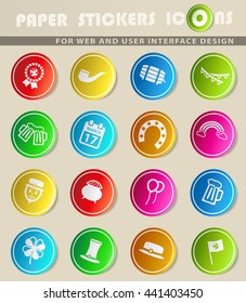 St Patricks simply symbol for web icons and user interface