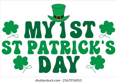 st patricks svg,shamrock,lucky,irish,st pattys day  t shirt design bundle,vector,retro st patricks desing,happy st patricks day,silhouette,png,Cricut Cut Files 