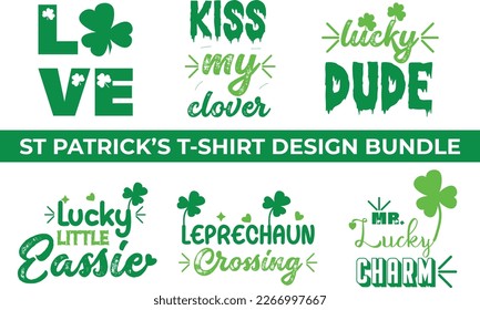 ST Patrick's T-shirt Design Bundle