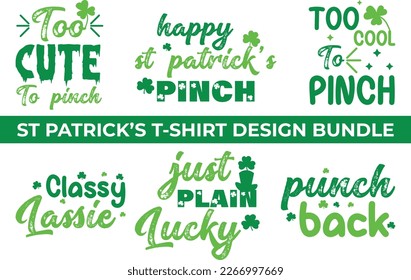 ST Patrick's T-shirt Design Bundle