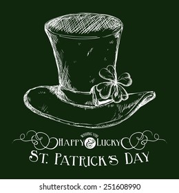 st patrik day design, vector illustration eps10 graphic 