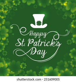 st patrik day design, vector illustration eps10 graphic 