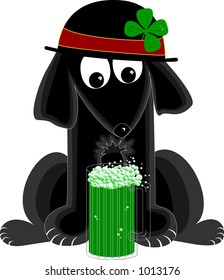 St Patty's Day Dog