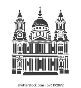 857 St pauls cathedral silhouette Images, Stock Photos & Vectors ...