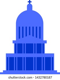 St. Paul's Cathedral vector illustration