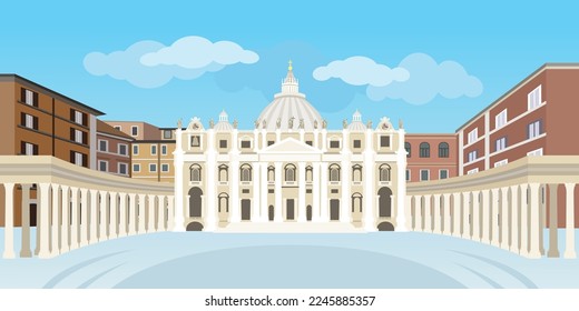 St. Peter's Basilica in Rome, Vatican