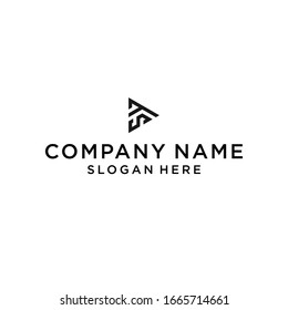 st play logo icon design vector