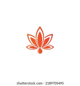 ST technology initials flower logo icon illustration
