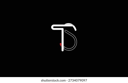 ST, TS ABSTRACT LETTER LOGO MONOGRAM