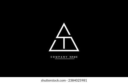 ST, TS Abstract Letters Logo Monogram