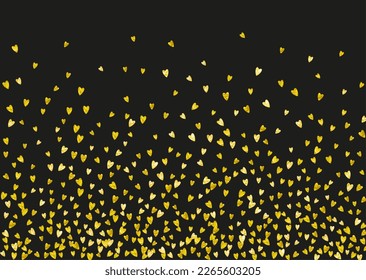 St Valentine Day Vector. Romantic Sparkle For Mother. Fashion Frame. Gold Happy Decoration. Luxury Banner For Mom. Golden Random Concept. Yellow St Valentine Day Vector.