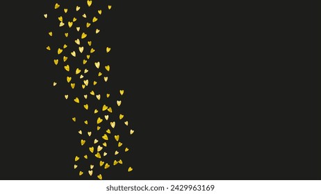 St Valentine Sale Glitter. Abstract Border For Discount. Special Frame. Yellow Happy Splatter. Modern Sparkle For Celebration. Gold Grunge Poster. Golden St Valentine Sale Glitter.