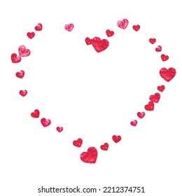 St Valentine Sale Pattern. Ornament Voucher For Birthday. Modern Frame. Red Happy Splatter. Abstract Illustration For Mother. Pink Fashion Border. Rose St Valentine Sale Pattern.