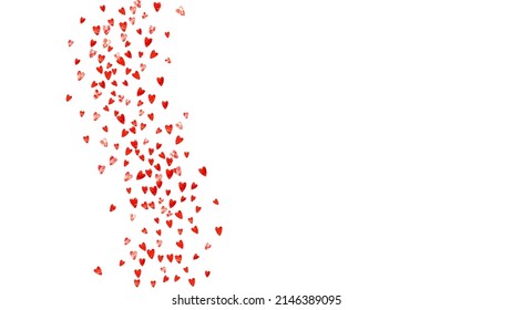 St Valentine Sale Vector. Beautiful Concept For Celebration. Wedding Frame. Rose Retro Wallpaper. Abstract Illustration For Anniversary. Pink Graphic Poster. Red St Valentine Sale Vector.