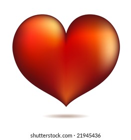 St. valentine's concept: heart. Vector illustration