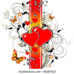 St. Valentine's Day. Abstract background for design.