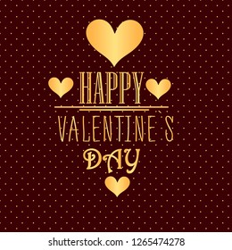 St. Valentine's Day abstract vector background