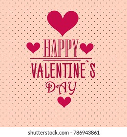 St. Valentine's Day abstract vector background