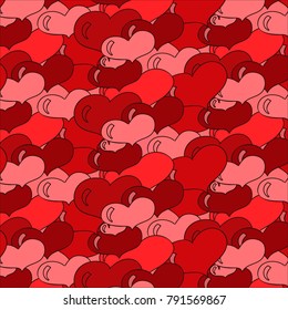 St. Valentine's Day abstract vector background
