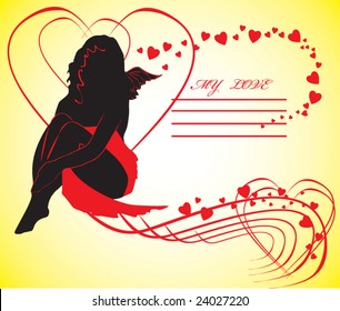 st. valentine's day card