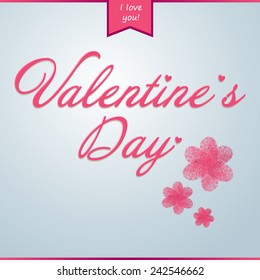 St. Valentine's day card