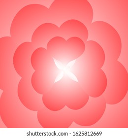 St. Valentine's day. drawings of creative hearts. color bright graphic pattern. eps 10 vector.