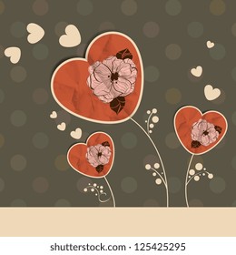 St Valentine's day greeting card