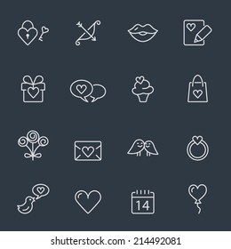 St. Valentine's Day icons