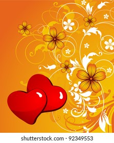 St. Valentine's Day Theme. Abstract illustration for design.