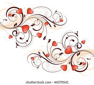 St. Valentine's Day. Vector illustration for design.