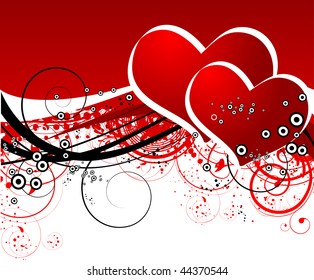 St. Valentine's Day. Vector illustration for design.