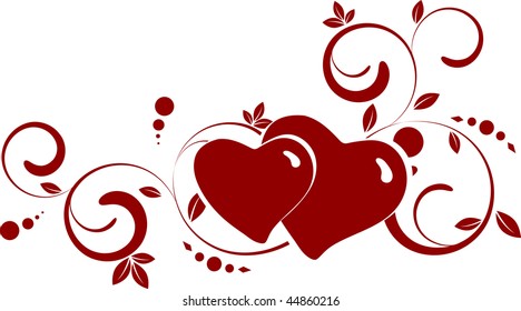 St. Valentine's Day. Vector illustration for design.