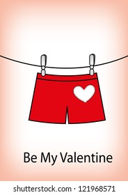 st valentine's greeting card