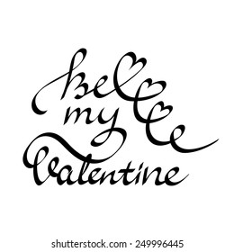 St. Valentine's lettering